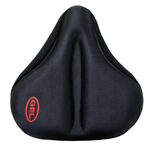 Aumentar y ampliar la funda de cojín de silicona para bicicleta, funda gruesa para asiento de vehículo eléctrico de montaña, funda para sillín de bicicleta