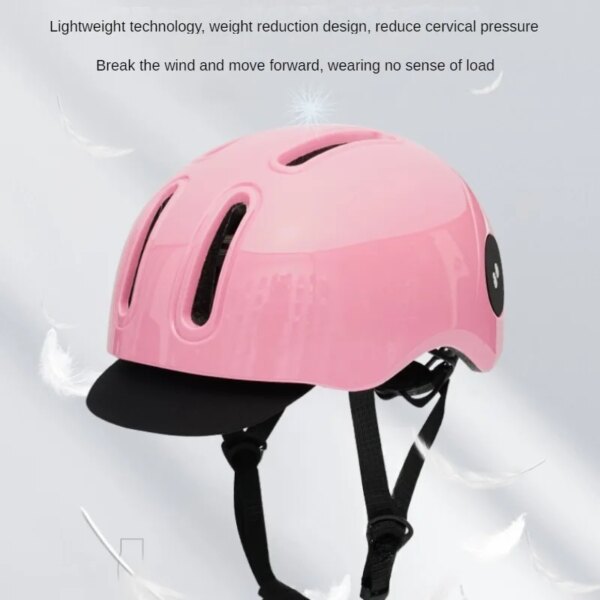 Casco de bicicleta de ocio integrado para hombres y mujeres, casco deportivo para ciclismo al aire libre y casco de seguridad para patinaje sobre ruedas