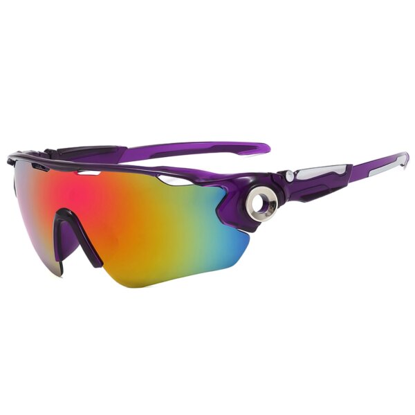 JSJM Gafas de sol para deportes al aire libre, antiviento, gafas de sol coloridas para ciclismo, pesca, conducción, gafas de sol, gafas para bicicleta, hombres y mujeres