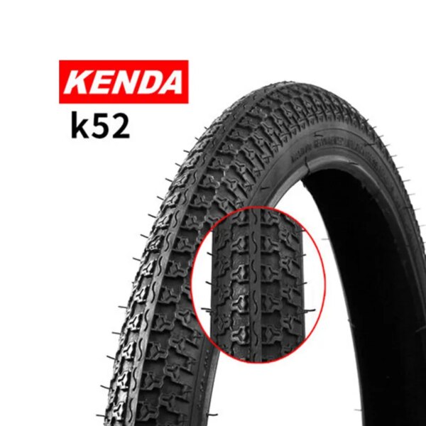 KENDA K52 neumático de Bicicleta 20 / 24 / 26*1,75/2.125 ultraligero BMX MTB neumáticos de Bicicleta de montaña neumáticos plegables para Bicicleta Pneu