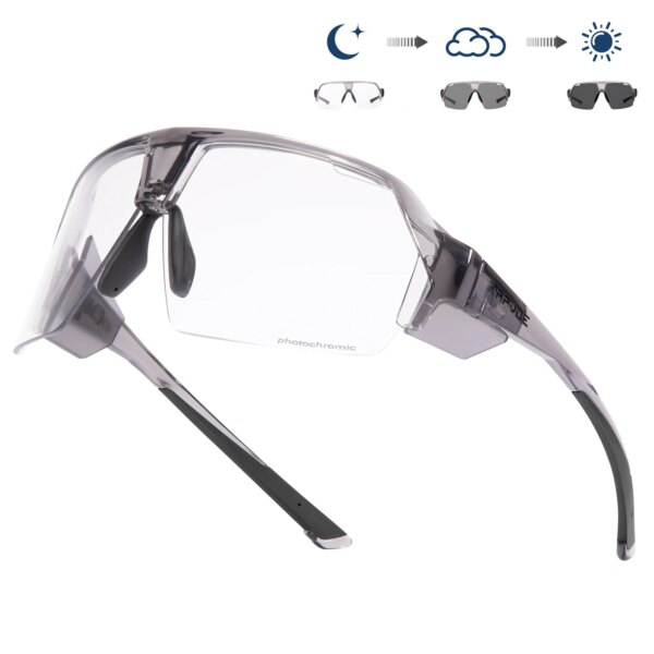 Kapvoe, gafas de sol fotocromáticas para ciclismo UV400, gafas para ciclismo, gafas para bicicleta, gafas para deportes al aire libre, gafas