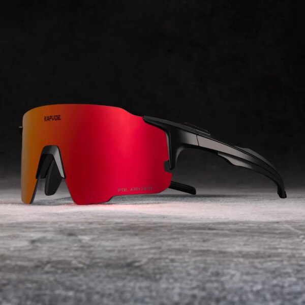 Kapvoe gafas de sol deportivas polarizadas gafas de ciclismo gafas para bicicleta de montaña gafas de pesca hombres mujeres gafas de sol gafas deportivas