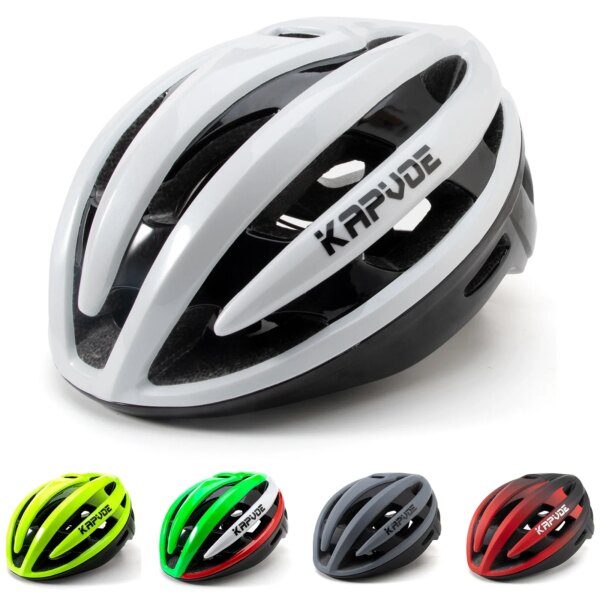 Kapvoe ultraligero Ciclismo bicicleta casco deportes al aire libre MTB motocicleta bicicleta transpirable casco de carretera Capacete Ciclismo