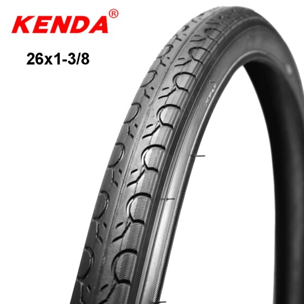 Kenda 26x1-3/8 (37-590) Neumático de bicicleta de carretera urbana ultraligero 525g MTB neumáticos de bicicleta de montaña 26er con cámara de aire Schrader 48L