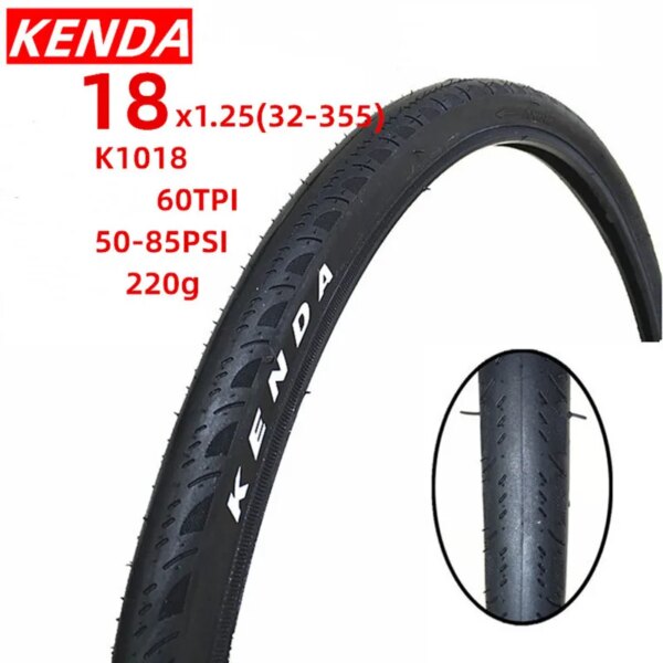 Kenda Bike Tire K1018 BMX neumáticos para bicicletas plegables 18/20*1,25/20*1/20*1-1/8