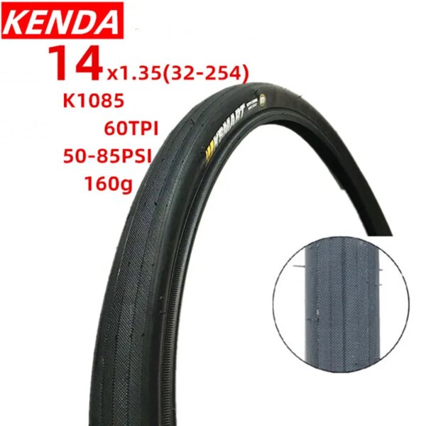 Kenda Color Tire 14/16/20 pulgadas x1.35 neumático plegable para bicicleta K1085