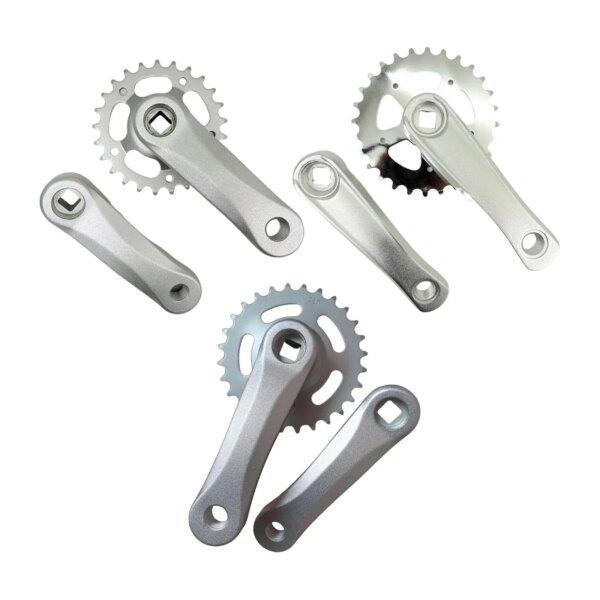 Juego de bielas para bicicleta para niños, juego de manivela para bicicleta, accesorios de repuesto para ciclismo