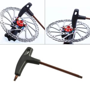 Llave Torx T25 en forma de L, freno de disco de bicicleta de montaña, tornillos de Rotor, llave para bicicleta de montaña, Ciclismo de Carretera, herramienta de reparación de bicicletas