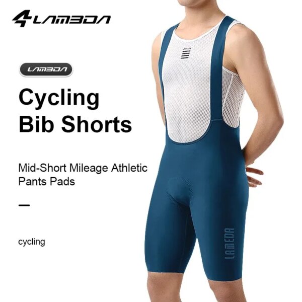 LAMEDA, pantalones cortos de ciclismo con corte 3D en la espalda para hombre, ropa para bicicleta de montaña, ropa de ciclismo de montaña, mallas para bicicleta de descenso, pantalones transpirables para montar en carretera