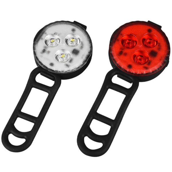 Linterna LED para bicicleta, luz trasera, recargable por USB, luz de advertencia para ciclismo, lámpara para bicicleta MTB, Ciclismo de Carretera