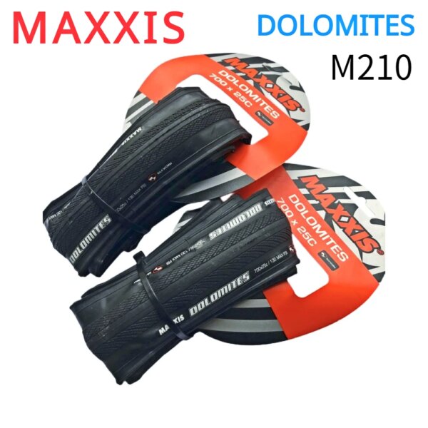 Neumáticos MAXXIS 700 28c M210 DOLOMITES bicicletas de carretera 700x23C 25C 28C SILKWORM neumático de bicicleta antipinchazos neumático pneu bicicleta tubo