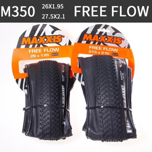 MAXXIS M350 FREE FLOW 26/27,5 pulgadas neumático plegable de montaña 26 × 1,95/27,5 × 2,1 neumáticos para cubierta de bicicleta MTB resistentes a puñaladas