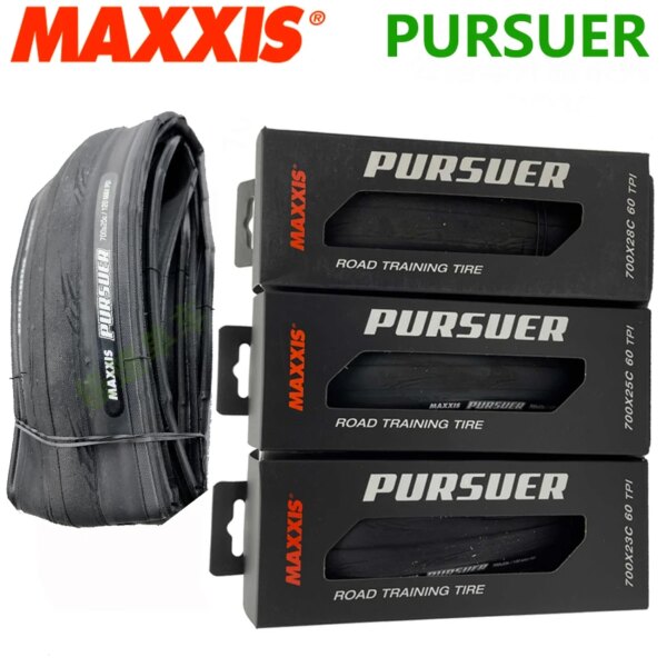 MAXXIS PURSUER neumático de entrenamiento de carretera 700C EXO neumático de bicicleta 700*23C 700x25C 700x28C neumáticos de bicicleta de ciclismo pneu speed 700x25 bicicleta