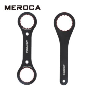 MEROCA llave de soporte inferior de bicicleta 44mm 46mm 49mm 16/24 muesca para IXF BB51 BB52 DUB herramienta de reparación de instalación de bicicleta