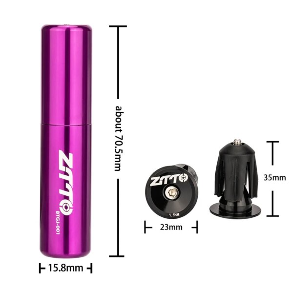 Kit de reparación de neumáticos de bicicleta de montaña, herramienta de enchufe para neumáticos sin cámara, reparación de pinchazos planos con 5 tiras, 2 tapones para manillar, accesorios para bicicletas de montaña