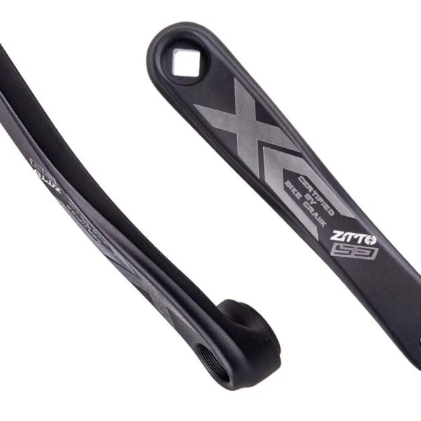 Brazo de manivela lateral izquierdo para bicicleta de montaña MTB, juego de bielas con orificio de rombo cuadrado, juego de bielas para bicicleta de carretera, 170mm