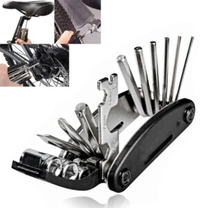 MTB bicicleta de montaña enchufe portátil llave multiusos bicicleta multi herramienta destornillador motocicleta bicicleta allen fix Touring bolsillo