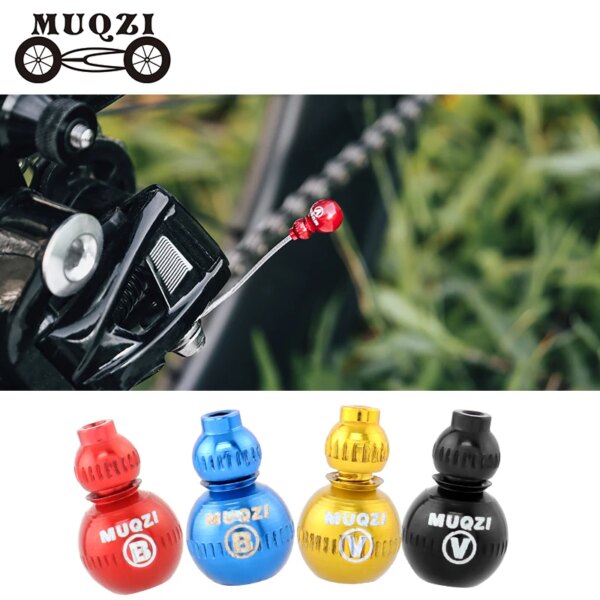 MUQZI, 2 uds., tapa para extremo del Cable de freno, engarces de aleación, palanca de cambios, puntas de extremo de Cable interno para MTB, accesorios de piezas de bicicleta plegable de carretera