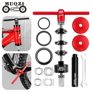 MUQZI-Herramienta de extracción de instalación de rodamiento y soporte inferior de bicicleta, Kit de reparación de MTB, BB86, BB30, BB92, PF30 y auriculares de bicicleta