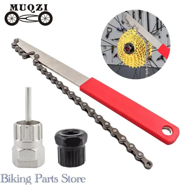 MUQZI-Herramienta de extracción de piñón de Cassette para bicicleta de montaña, herramienta de Reparación de bicicletas, 6, 7, 8, 9, 10, 11 velocidades