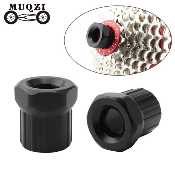 MUQZI-llave de rueda libre para bicicleta de montaña, removedor de Cassette de acero al carbono, herramienta de reparación de instalación y desmontaje de funda de rueda libre