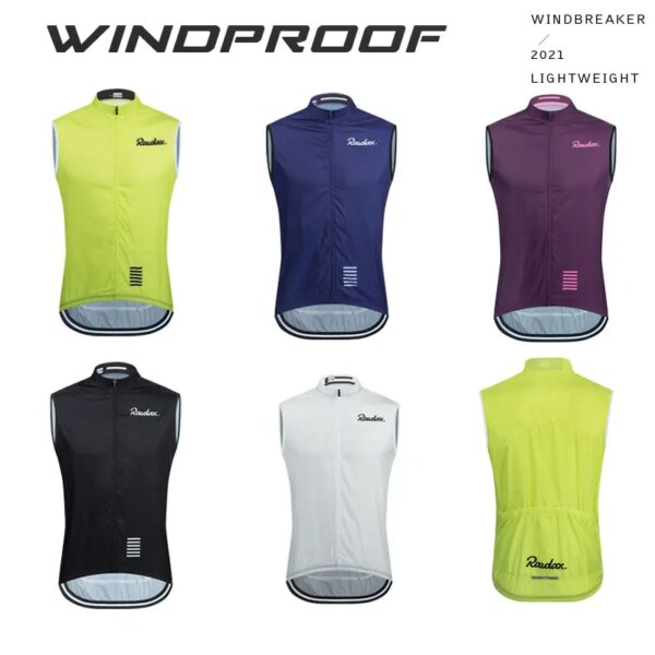 Chaquetas de Ciclismo para hombre, chaleco de Ciclismo sin mangas de verano, Ropa para bicicleta de montaña y carretera, chaleco de carreras, Maillot, Ropa de Ciclismo