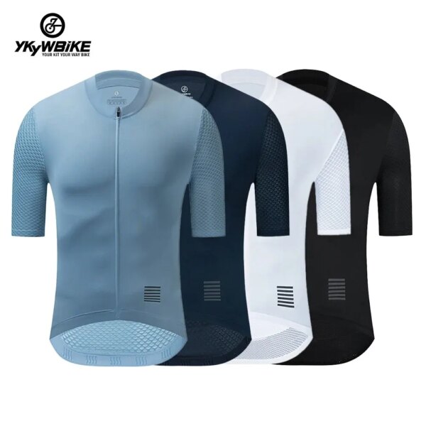 Camiseta de ciclismo para hombre, camiseta reflectante de manga corta para verano, Maillot MTB, Jersey para descensos, ropa de equipo profesional para bicicleta de montaña