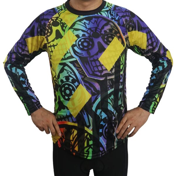 Camisas de manga larga para Motocross para hombre, ropa de carretera, Jersey para bicicleta y motocicleta, ropa deportiva para montar en bicicleta de descenso Malliot Mountain Top