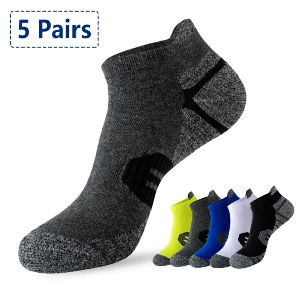 Calcetines para correr para hombre, calcetines de deporte para exteriores transpirables de secado rápido de verano, calcetines profesionales para Fitness, gimnasio, maratón, ciclismo, calcetines para mujer