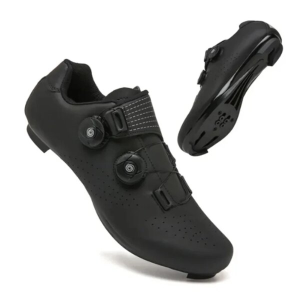 Zapatillas de ciclismo con autosujeción para hombre y mujer, zapatos para bicicleta de montaña con Pedal, zapatos de ciclismo de carretera y triatlón, zapatillas de carreras