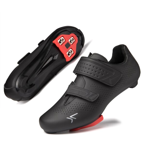 Zapatos de ciclismo con autosujeción para hombre y mujer, zapatillas de ciclismo de montaña todoterreno, zapatos para bicicleta de montaña, zapatos de carreras para triatlón y moto de cross