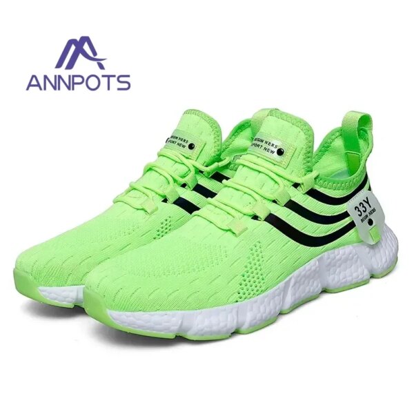 Zapatos informales para hombre, zapatillas blancas transpirables para correr, zapatillas deportivas clásicas antideslizantes ligeras para hombre, zapatillas deportivas de malla para parejas, Tenis Masculino