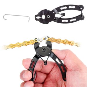 Mini herramienta de enlace rápido para Cadena de bicicleta de montaña, herramientas de reparación de abrazadera de cadena, alicates para instalación de extracción rápida, accesorio de alicates