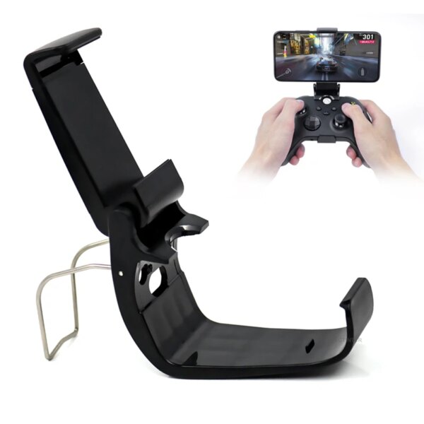 Soporte de Clip para teléfono móvil Compatible con Xbox Series SX, soporte de montaje para controlador, soporte de mango para Xbox Series S/X Gamepad