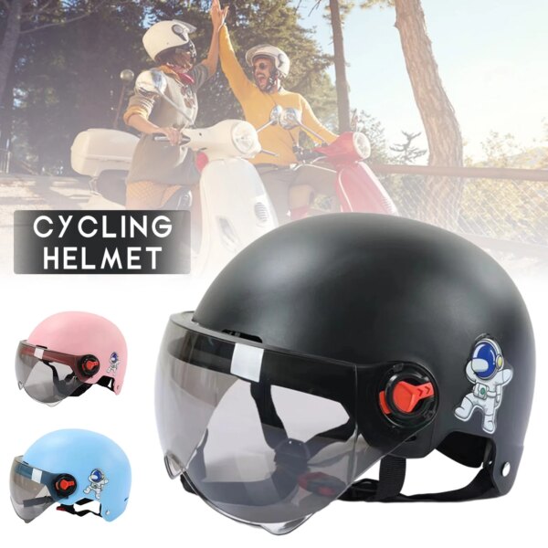 Casco deportivo para motocicleta Craniacea, casco de ciclismo para niños, máscara completa para montar con múltiples patrones, antivibración