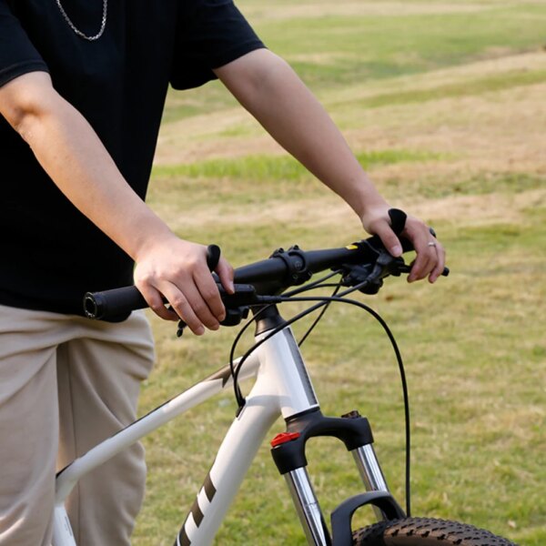 Extremos de Manillar de bicicleta de montaña, empuñaduras de barra de mango interior de diseño ergonómico, cubierta de 22,2mm, accesorios de ciclismo ultraligeros