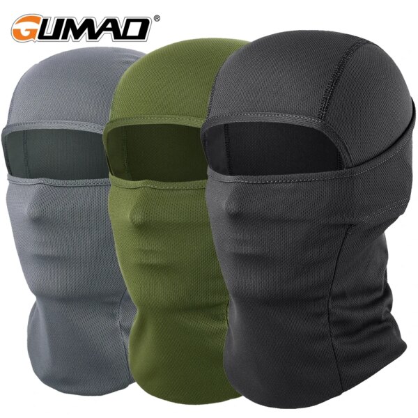 Pasamontañas táctico Multicam, máscara facial completa para senderismo, ciclismo, Camping, caza, gorra militar Airsoft, cubierta para cabeza de bicicleta, verano, hombres y mujeres