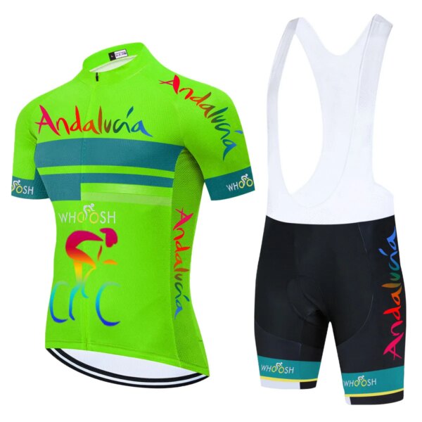 Nuevo 2022 Для Велосипеда Masculino Andalucía bicicleta camisa Ciclismo Jersey conjunto equipo Culotte Ropa Ciclismo Hombre Велосипедки