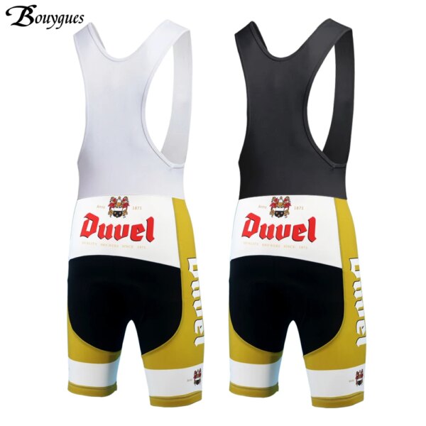 NUEVOS pantalones de ciclismo para hombre de cerveza, pantalones cortos de Lycra de verano para bicicleta, almohadilla de Gel de alta calidad, ropa para bicicleta de carretera profesional, culotte ciclismo en dos colores