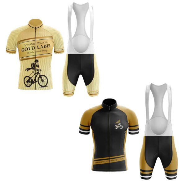 Nuevo Conjunto de Jersey de ciclismo para equipo profesional de la serie de bicicletas clásica para hombre, ropa deportiva de manga corta para carreras de montaña de verano, ropa para ciclismo