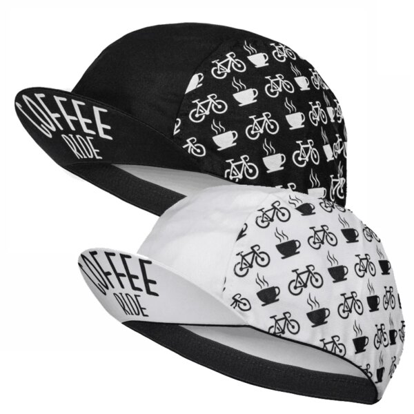 Nuevo Gorras de Ciclismo clásicas en blanco y negro, Gorras de Ciclismo OSCROLLING,