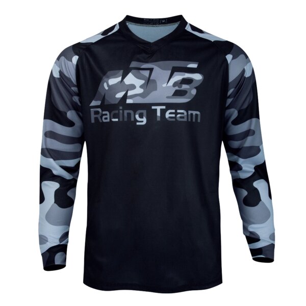 Nuevo MTB Jersey para descensos motocicleta ciclismo Jersey secado rápido Offroad DH ropa de Motocross Mtb camisa hombres camisa deportiva de manga larga