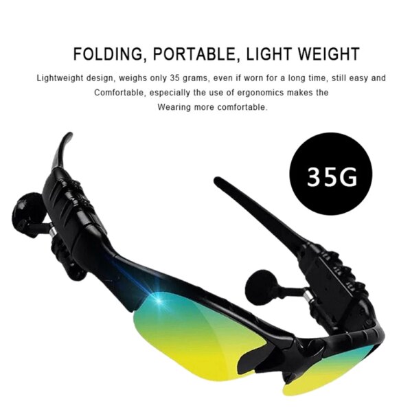 Gafas de Ciclismo de Carretera al aire libre, gafas de sol deportivas para ciclismo, gafas para bicicleta para hombres y mujeres, gafas de sol con bluetooth, auriculares