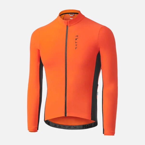 PEdALED Camisetas de ciclismo de invierno para hombre Maillot térmico de lana ropa de equipo profesional colorida al aire libre ペダ ropa de bicicleta de carretera