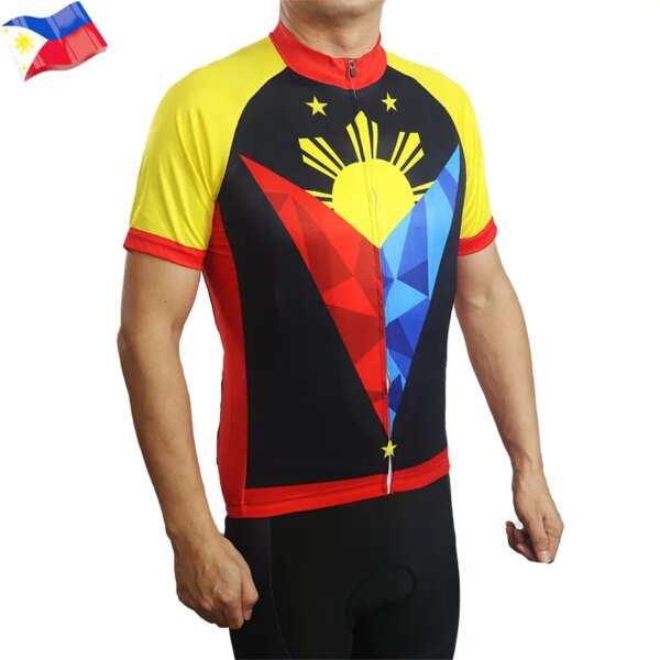 Camiseta de ciclismo de manga corta de verano profesional de Filipinas, camiseta de Motocross, ropa de bicicleta, MTB todoterreno, camiseta de descenso, carrera al aire libre Mx