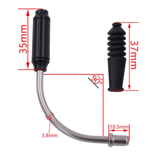 Tubo Manguera De Bicicleta V Cable De Freno Cable Protector Bicicleta Bota De Bicicleta Conjunto De Línea De Freno Fideos De Freno Manguera Duradera