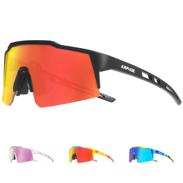 Gafas de sol polarizadas para ciclismo, montura de aleación UV400, gafas de ciclismo para hombre, gafas de sol MTB, gafas para mujer, gafas para bicicleta