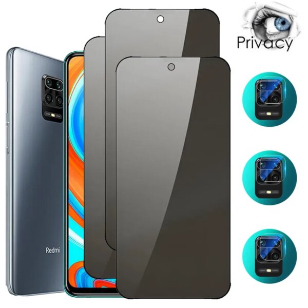 Vidrio de privacidad para Redmi Note 12s Vidrio templado Redimi Note 11 10 Pro Película Smartphone Protector de pantalla duro antirreflejo Redmi Note 9S 9T 9C 10C 10 S 9Pro Prevenir gafas para mirar furtivamente Redmi Note 12 pro 5g Vidrio