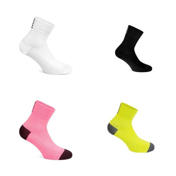 Calcetines deportivos profesionales para ciclismo para hombre y mujer, medias transpirables para bicicleta de carretera y deportes al aire libre