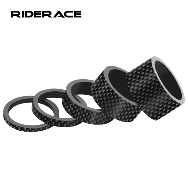 Espaciador de auriculares de bicicleta RIDERACE 28,6 MM 1-1/8\